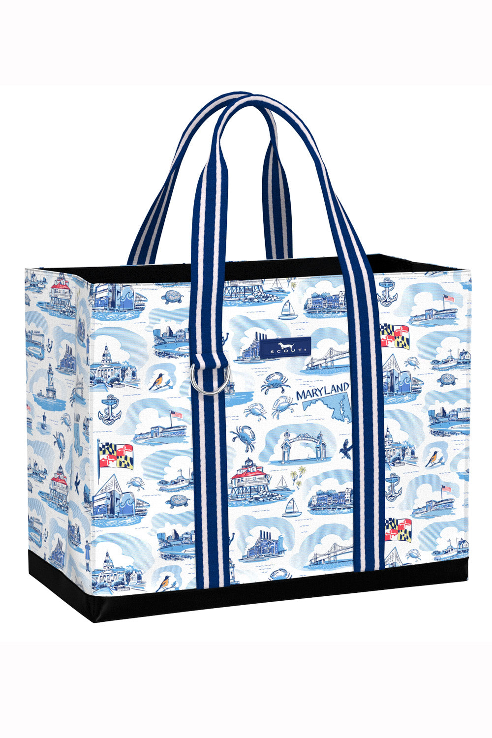 Original Deano Tote Bag - Maryland Toile