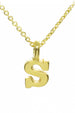 Plata Initial Necklace - Gold