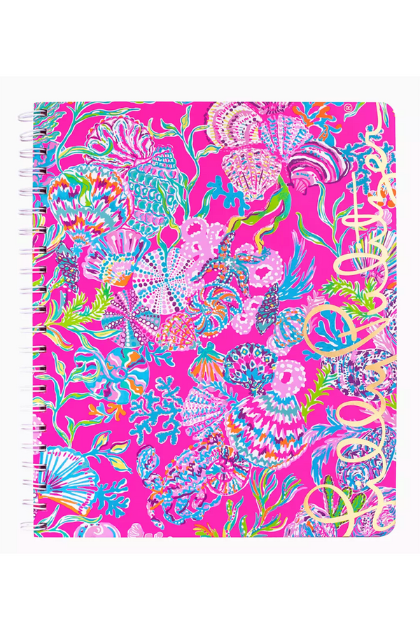 Lilly Large Notebook - Shell Me Something Good