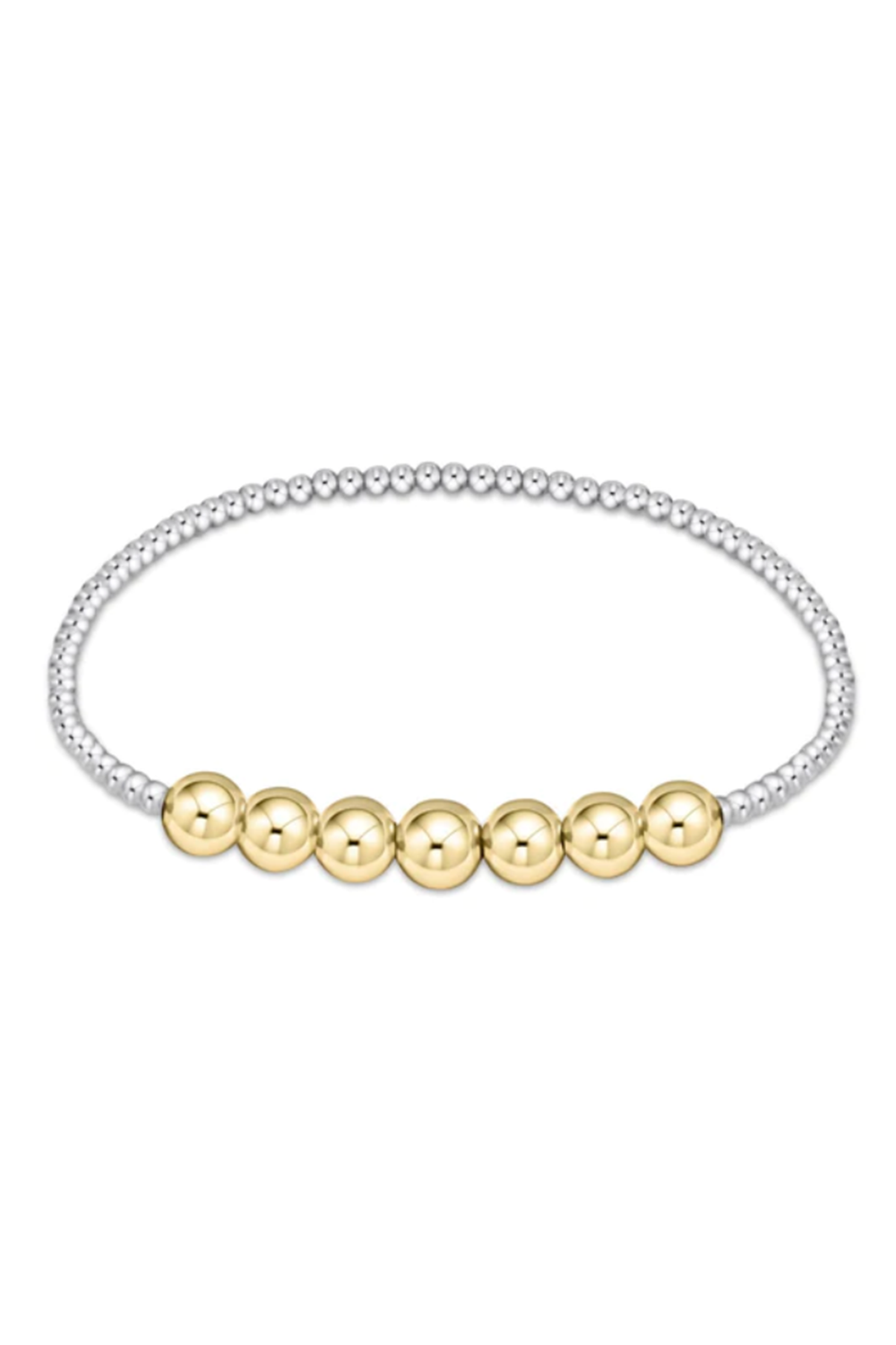 EN Classic Beaded Bliss Bracelet - Mixed Metals