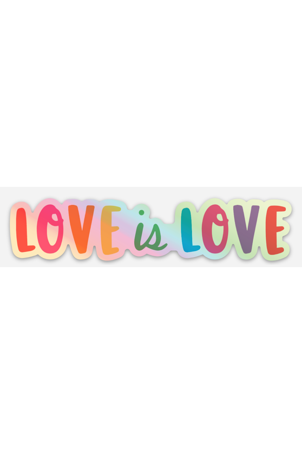 Trendy Sticker - PRIDE Love is Love