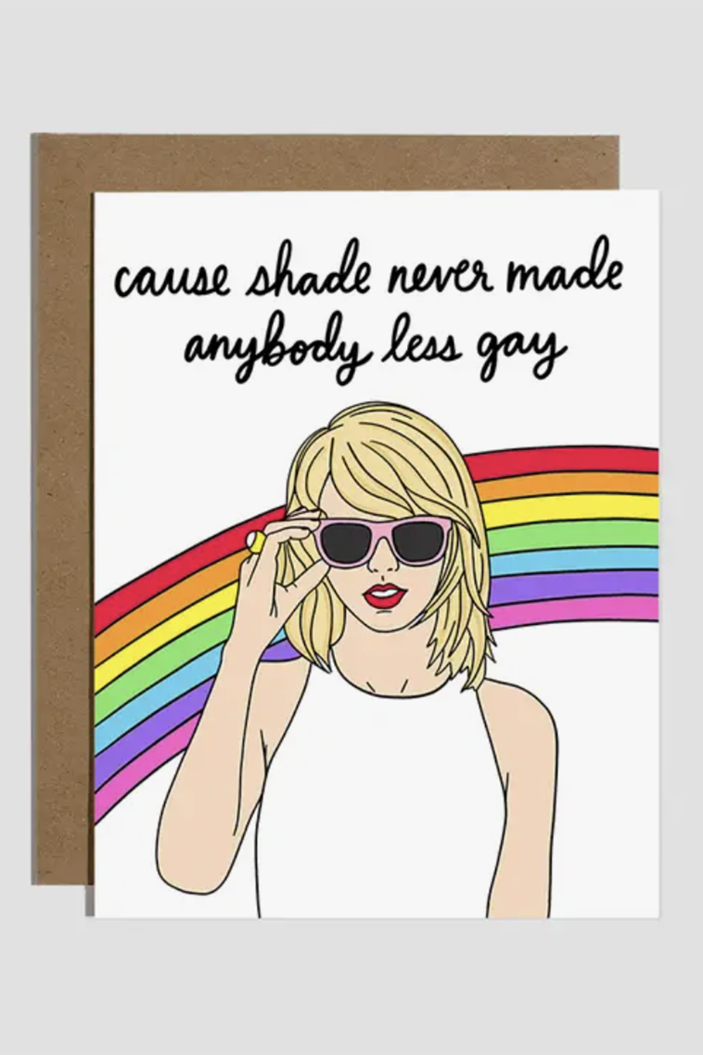 Trendy Pride Card - Taylor