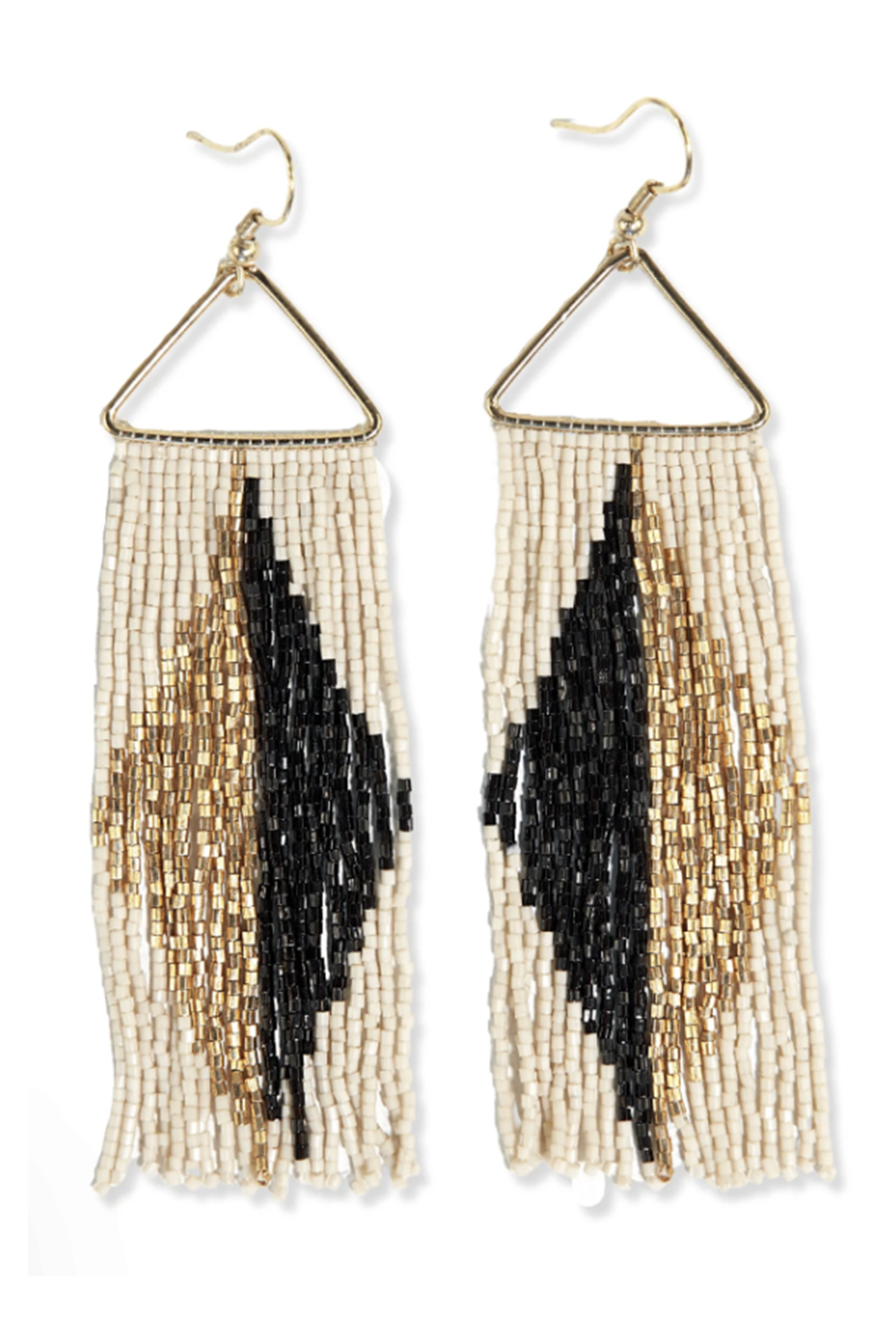 Erica Split Diamond Beaded Earring