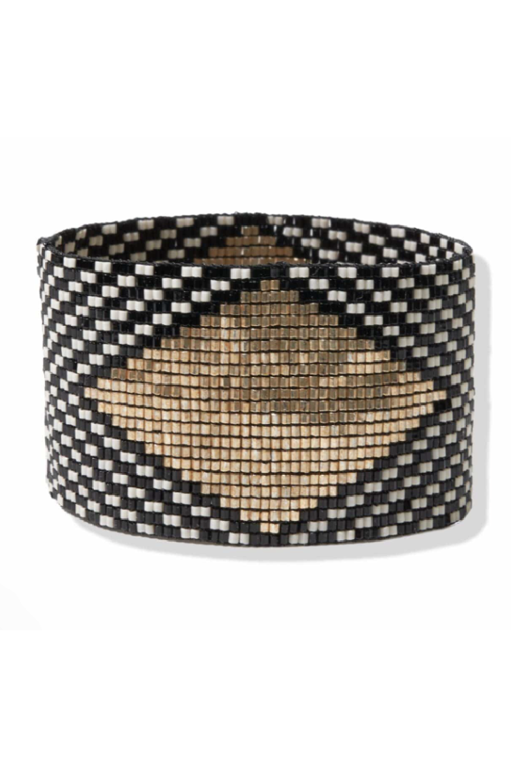 Brooklyn Diamond Beaded Luxe Bracelet - Black