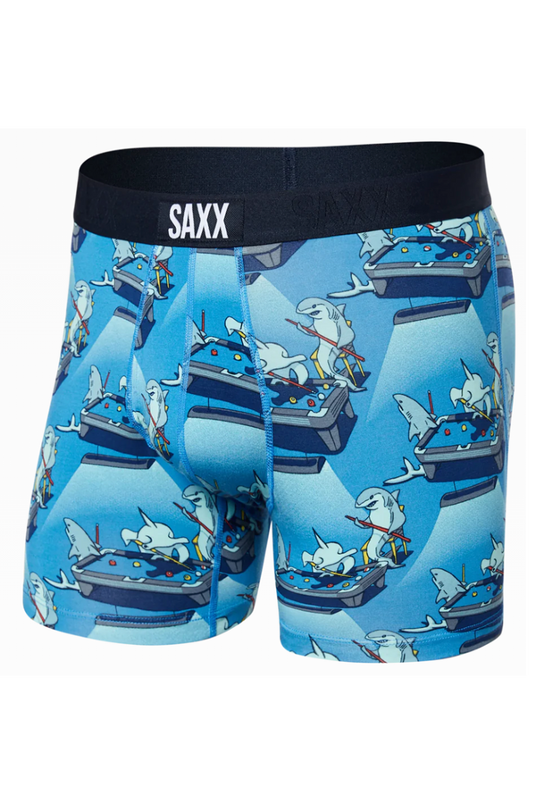 Ultra Boxer Brief - Pool Sharks / Blue