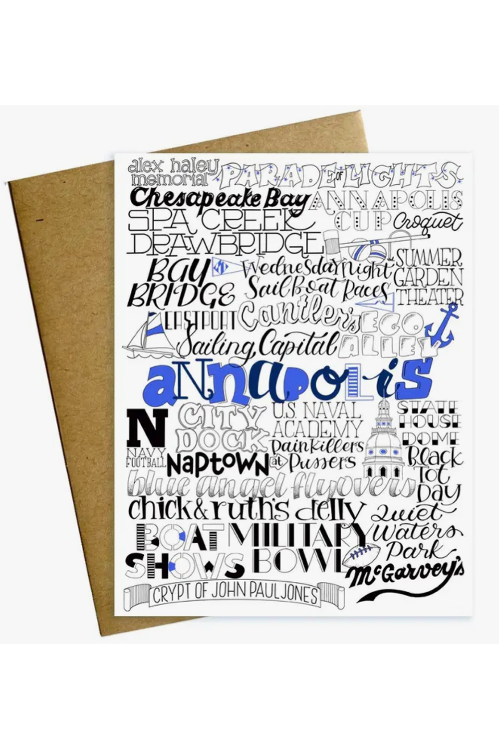 MM Single Card - Annapolis MM Single Card - Annapolis