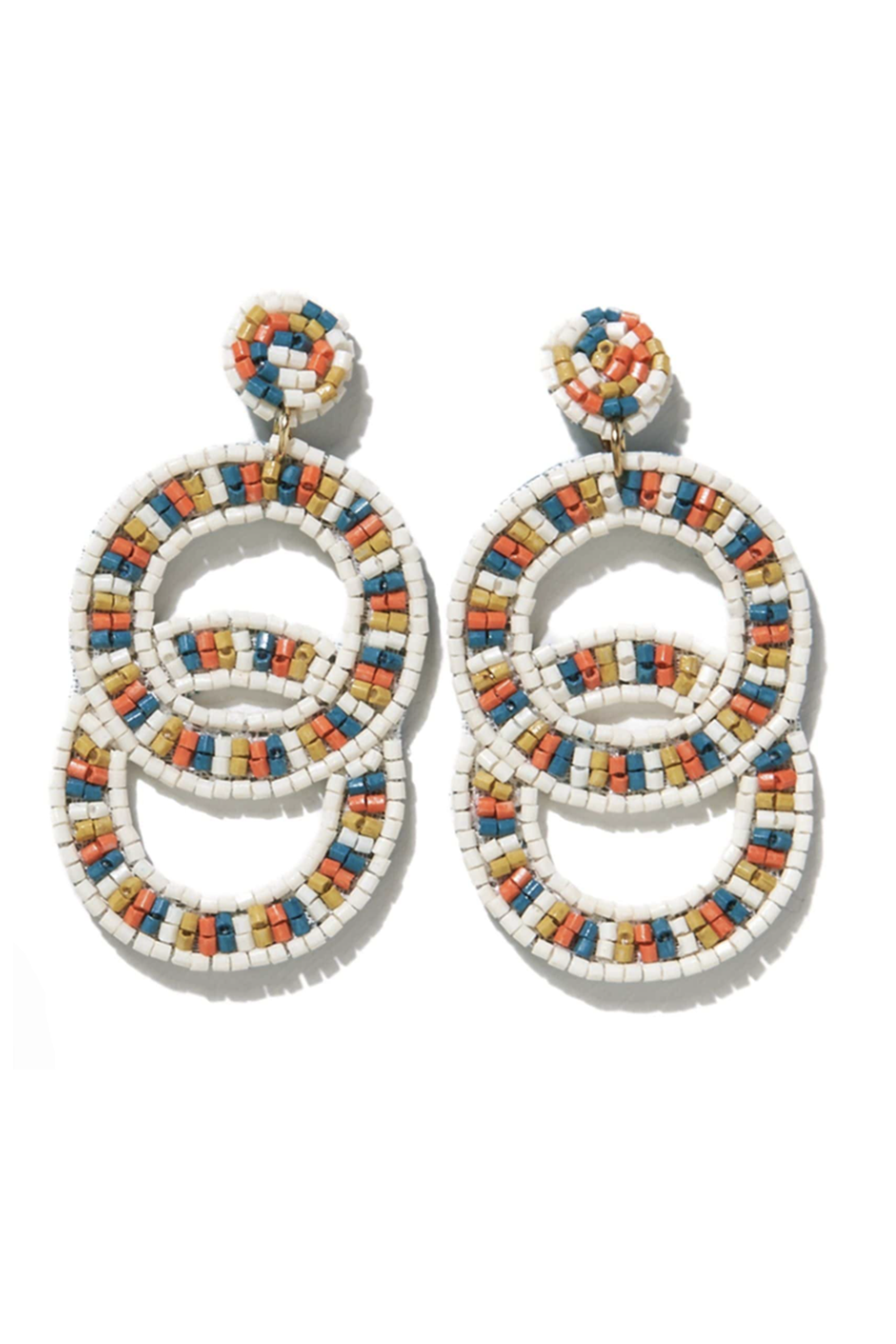 Monica Circle Earring - Desert