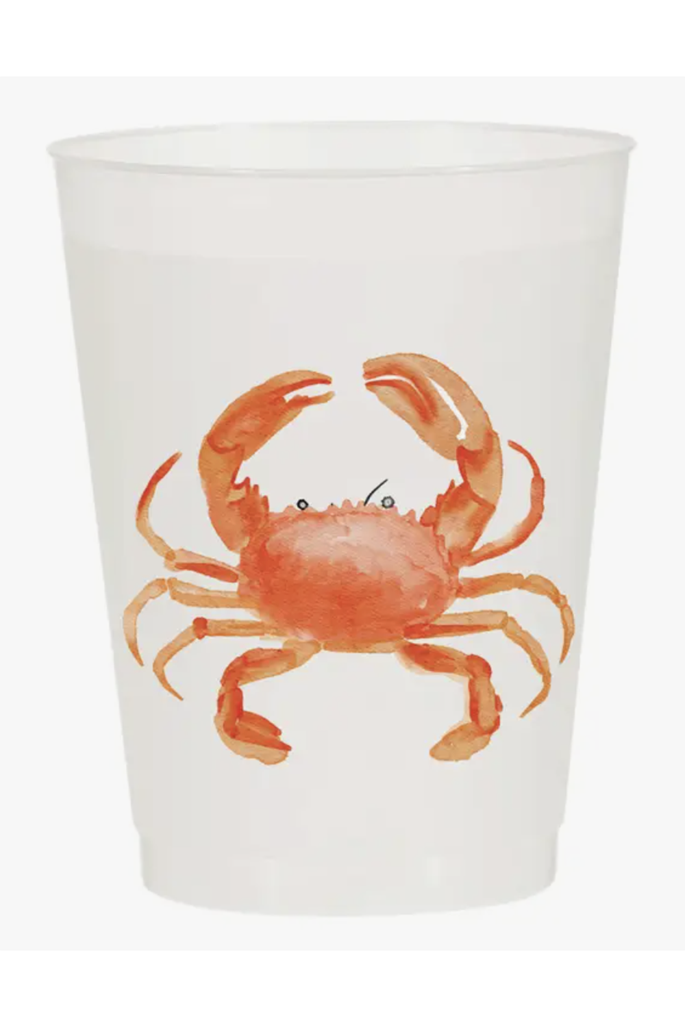 Frosted Cup Pack - Red Stone Crab