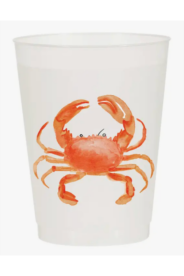 Frosted Cup Pack - Red Stone Crab