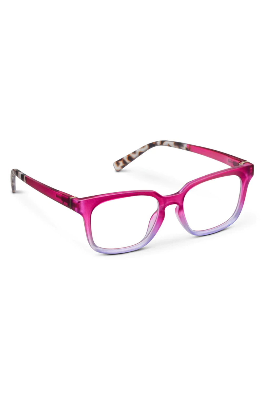 Reading Glasses - Desert Sunrise Fuchsia / Gray Tortoise