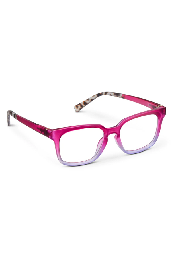 Reading Glasses - Desert Sunrise Fuchsia / Gray Tortoise