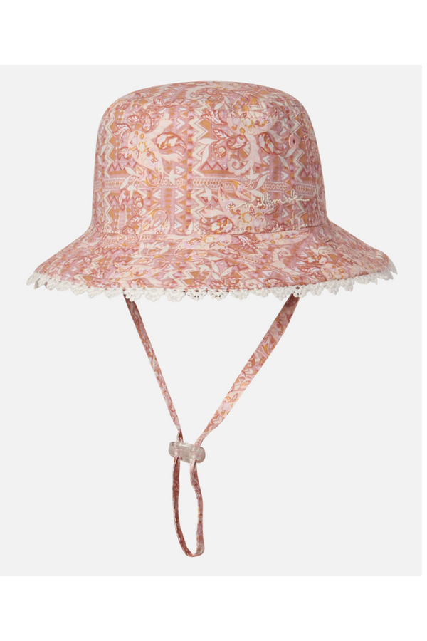 Baby Girl Bucket Hat - Sadie Blush