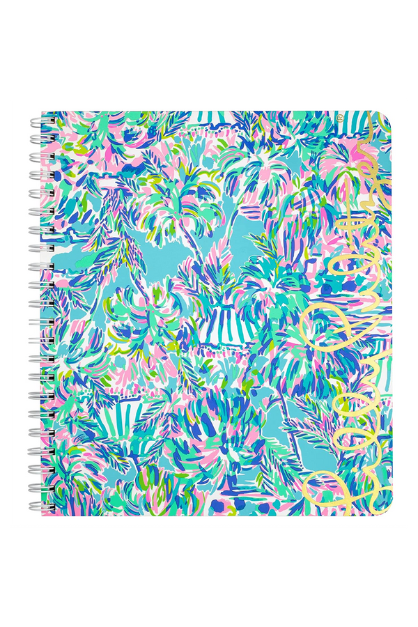 Lilly Large Notebook - Cabana Cocktail