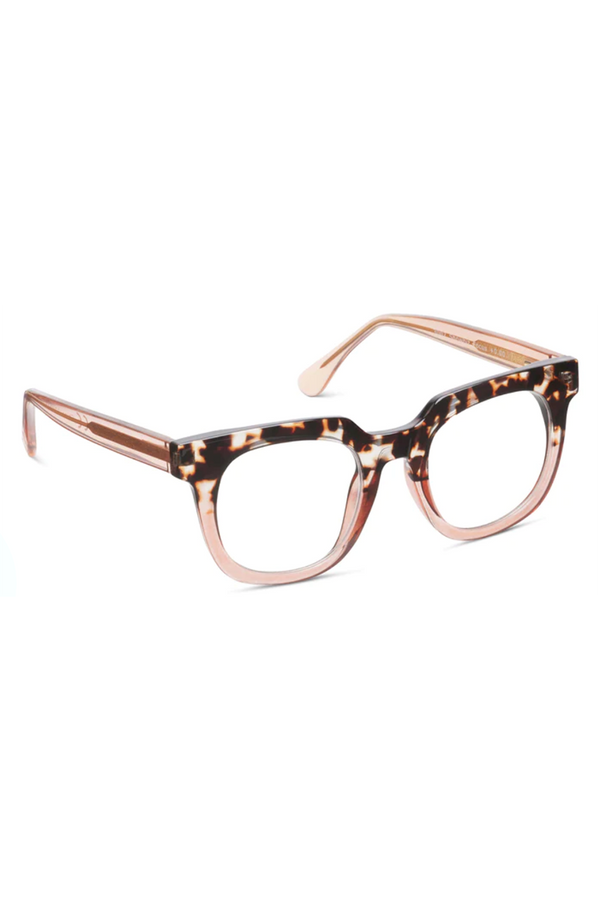 Reading Glasses - Showbiz Gray Tortoise / Pink