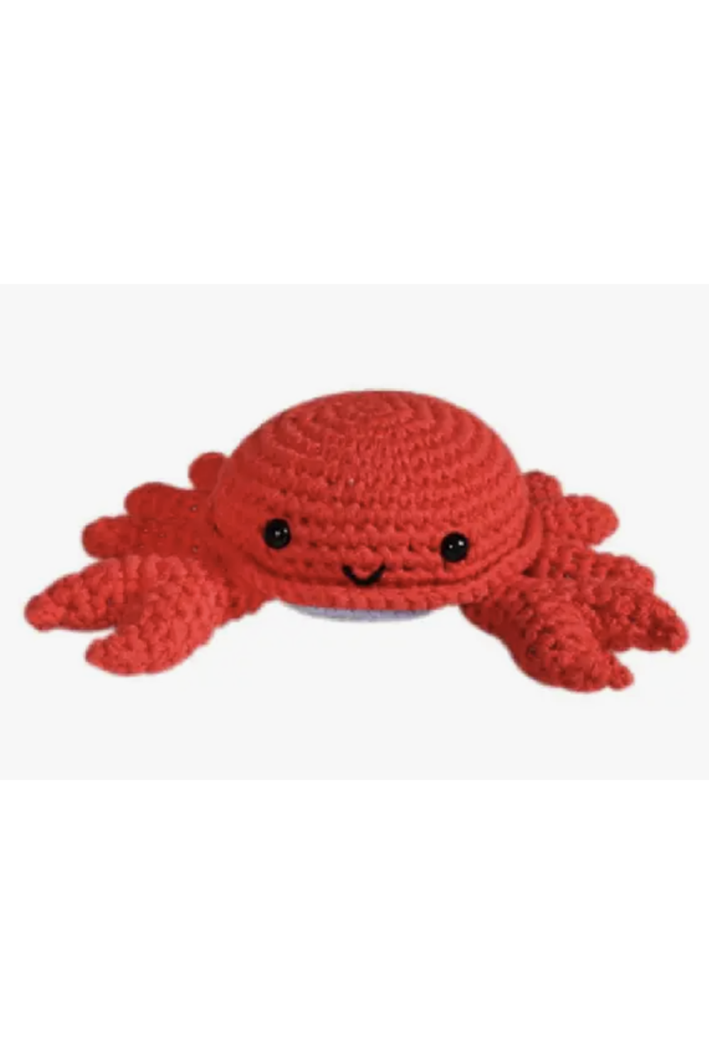 Petit Crochet Rattle - Crab Red