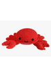 Petit Crochet Rattle - Crab Red