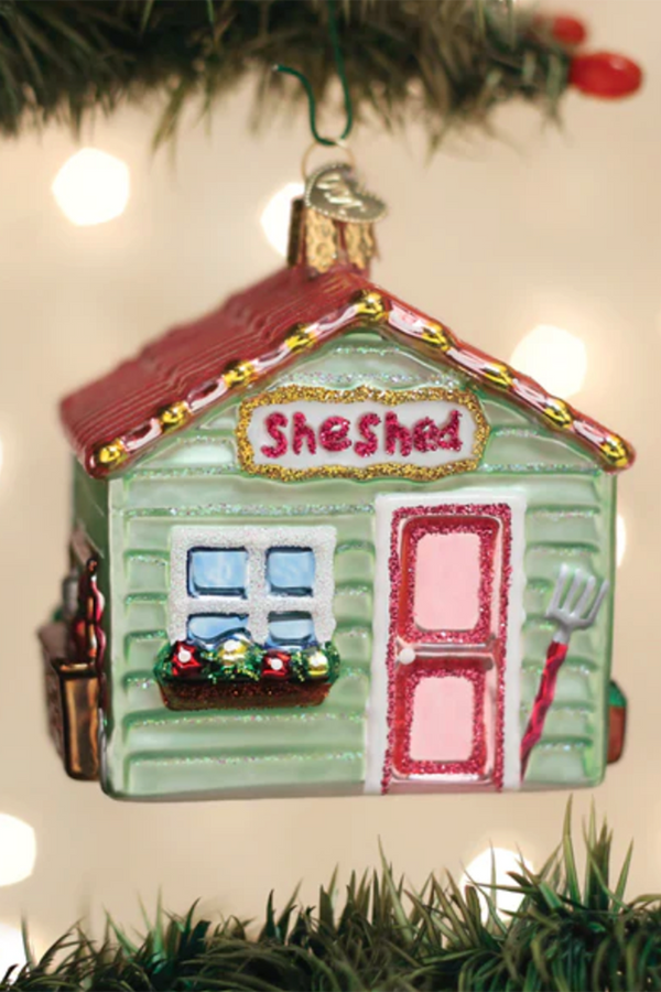 Glass Ornament - She Shed