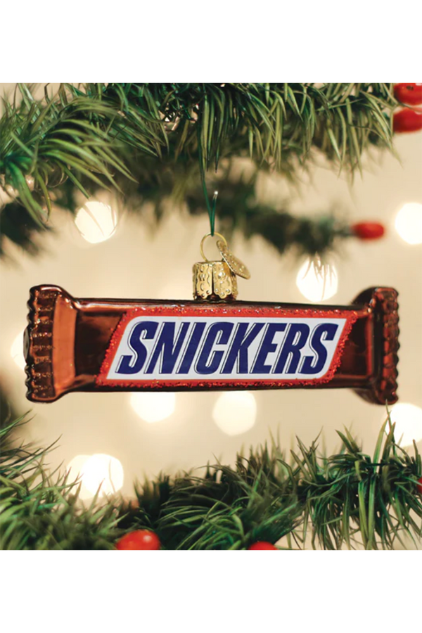 Glass Ornament - Snickers