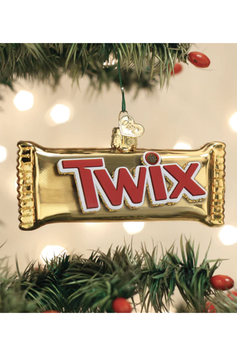 Glass Ornament - Twix