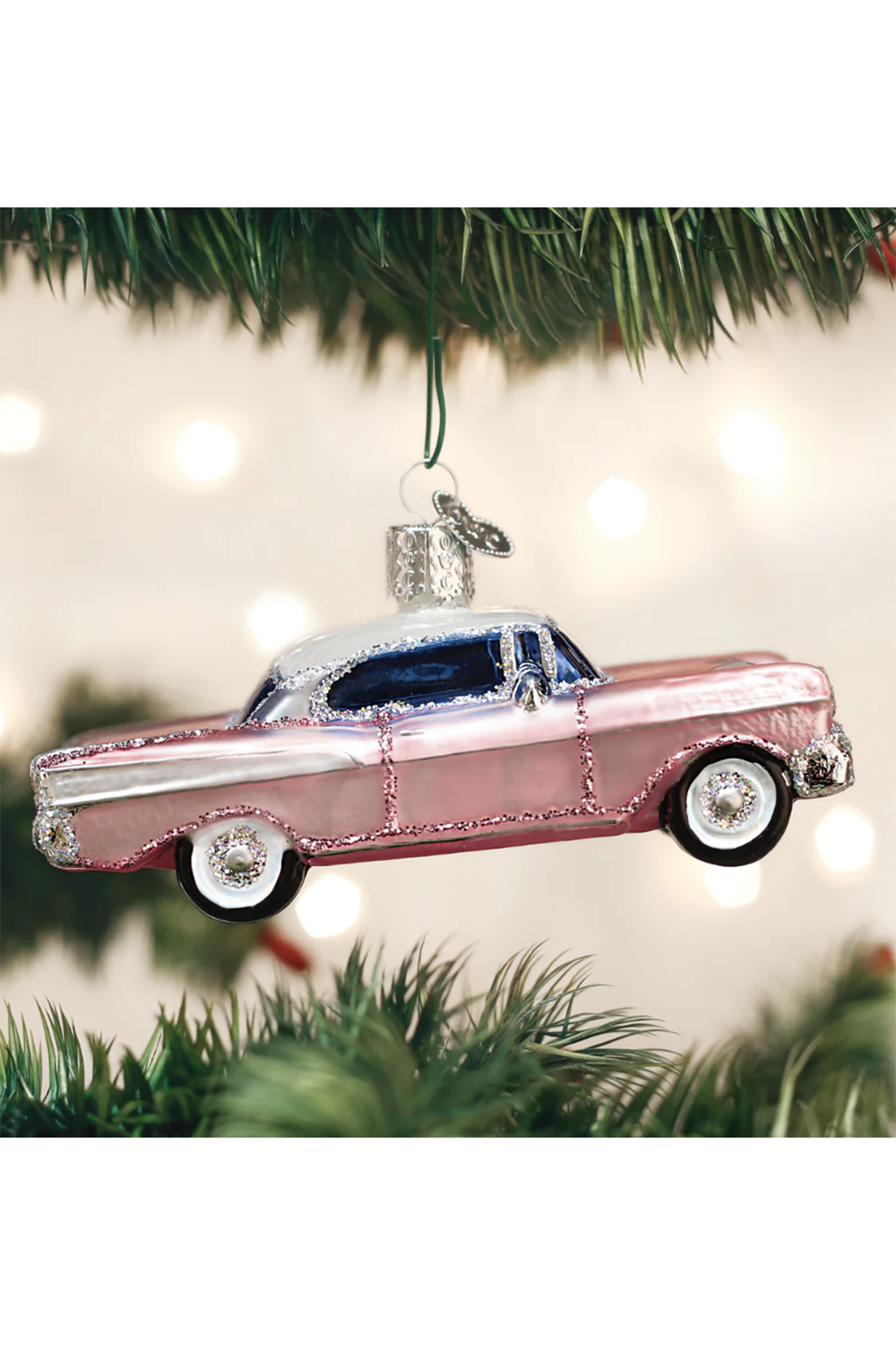 Glass Ornament - Classic Car