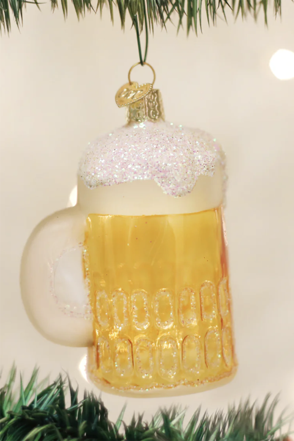 Glass Ornament - Mug of Beer