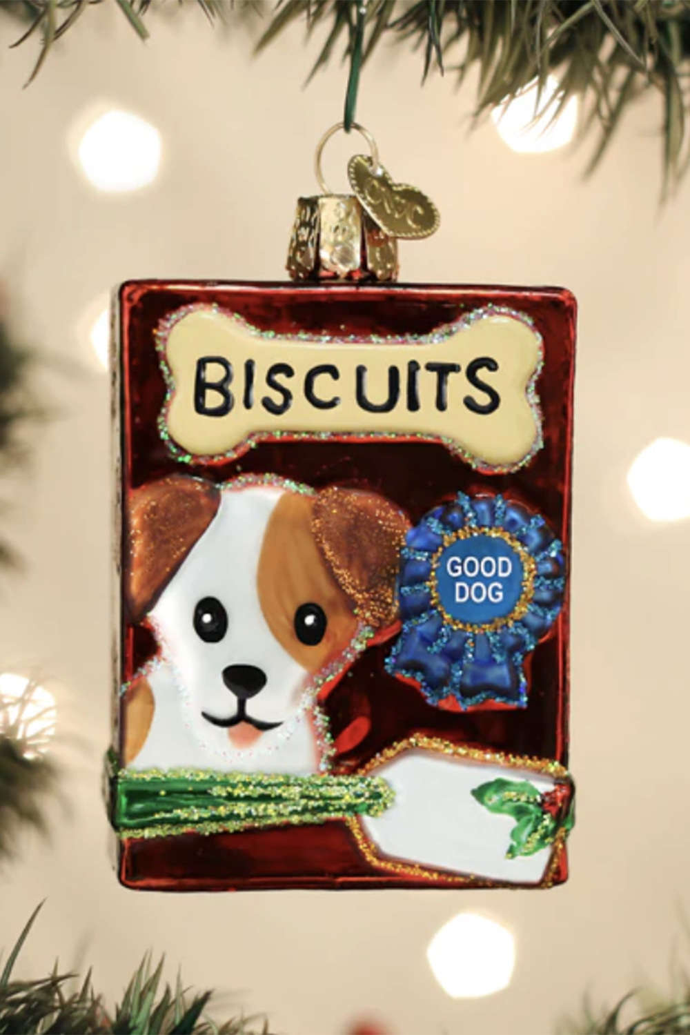 Glass Ornament - Doggy Treats