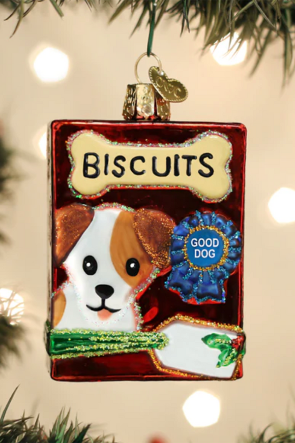 Glass Ornament - Doggy Treats