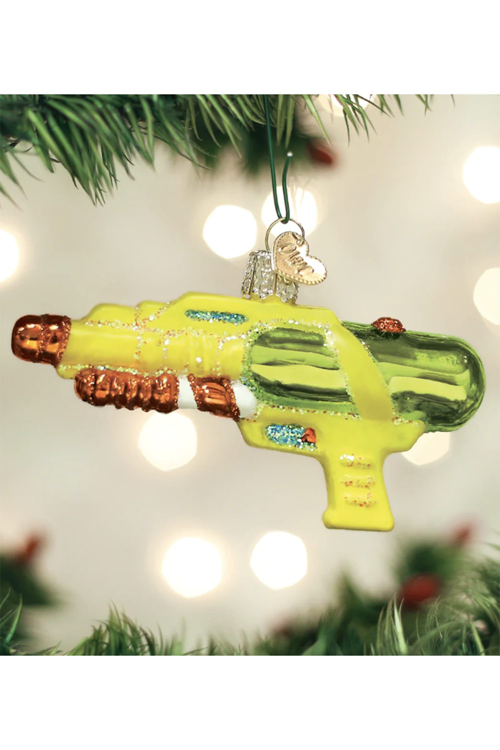 Glass Ornament - Squirt Gun