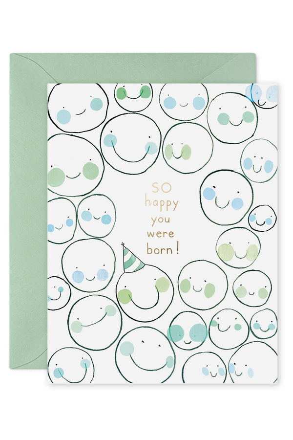 EFRAN Birthday Greeting Card - Glad You Were Born