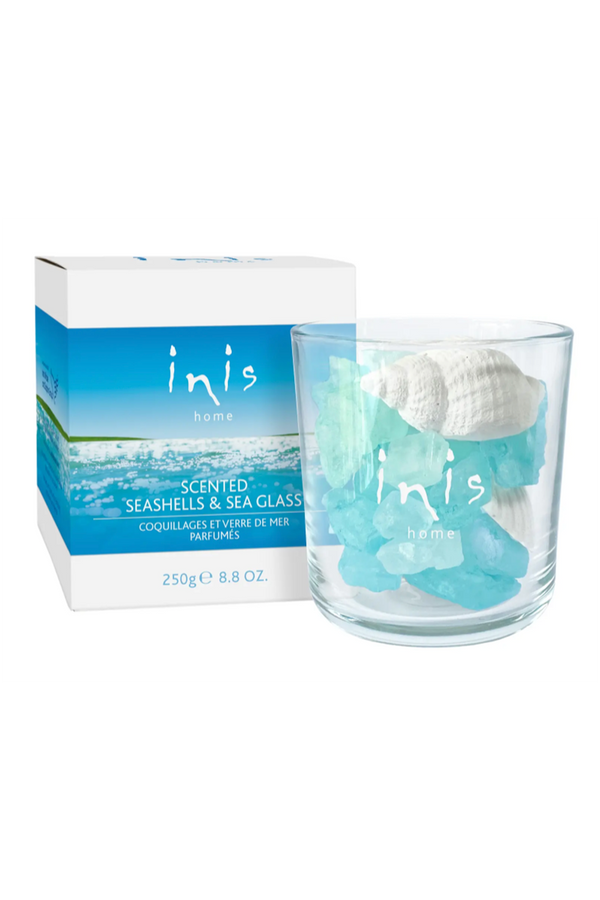 Inis "Energy of the Sea" Scented Shells + Sea Glass
