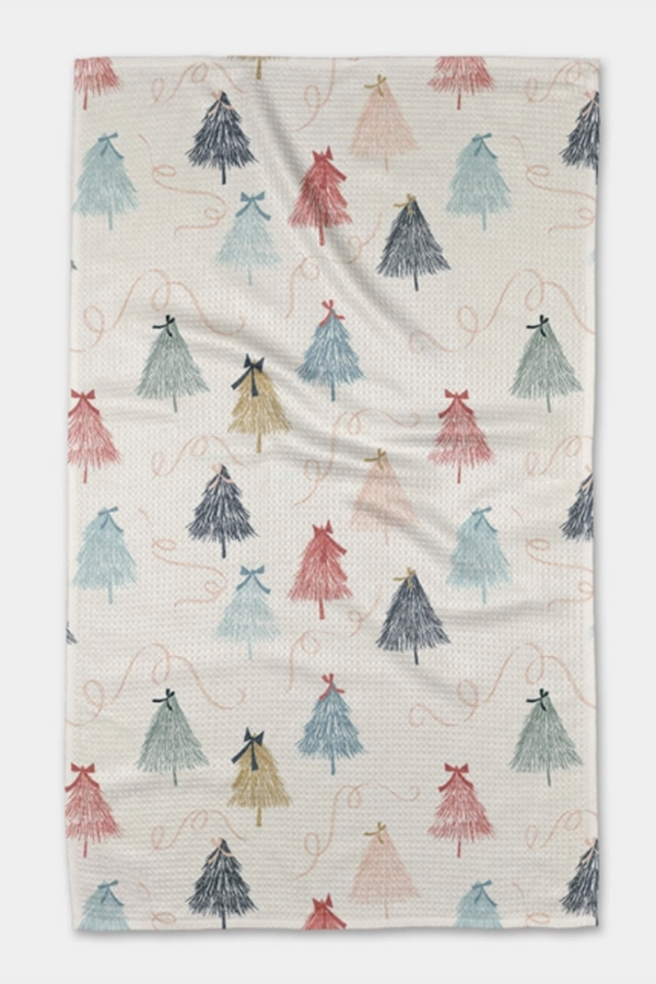 Geometry Kitchen Tea Towel - Winter Wonderland