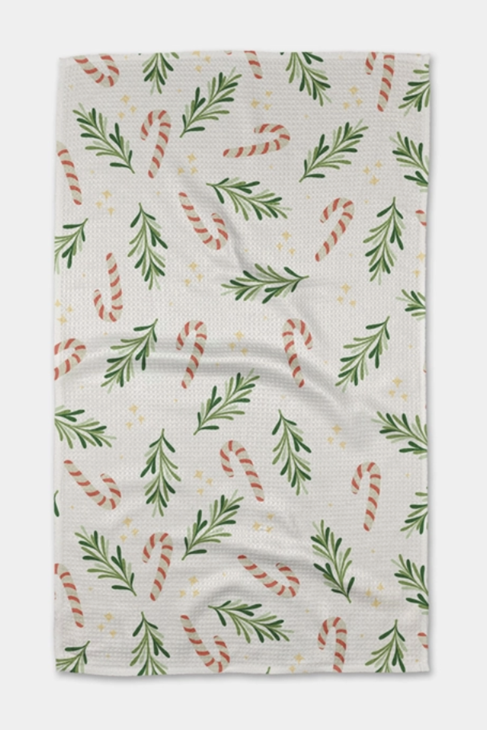 Geometry Kitchen Tea Towel - Happy Holidays