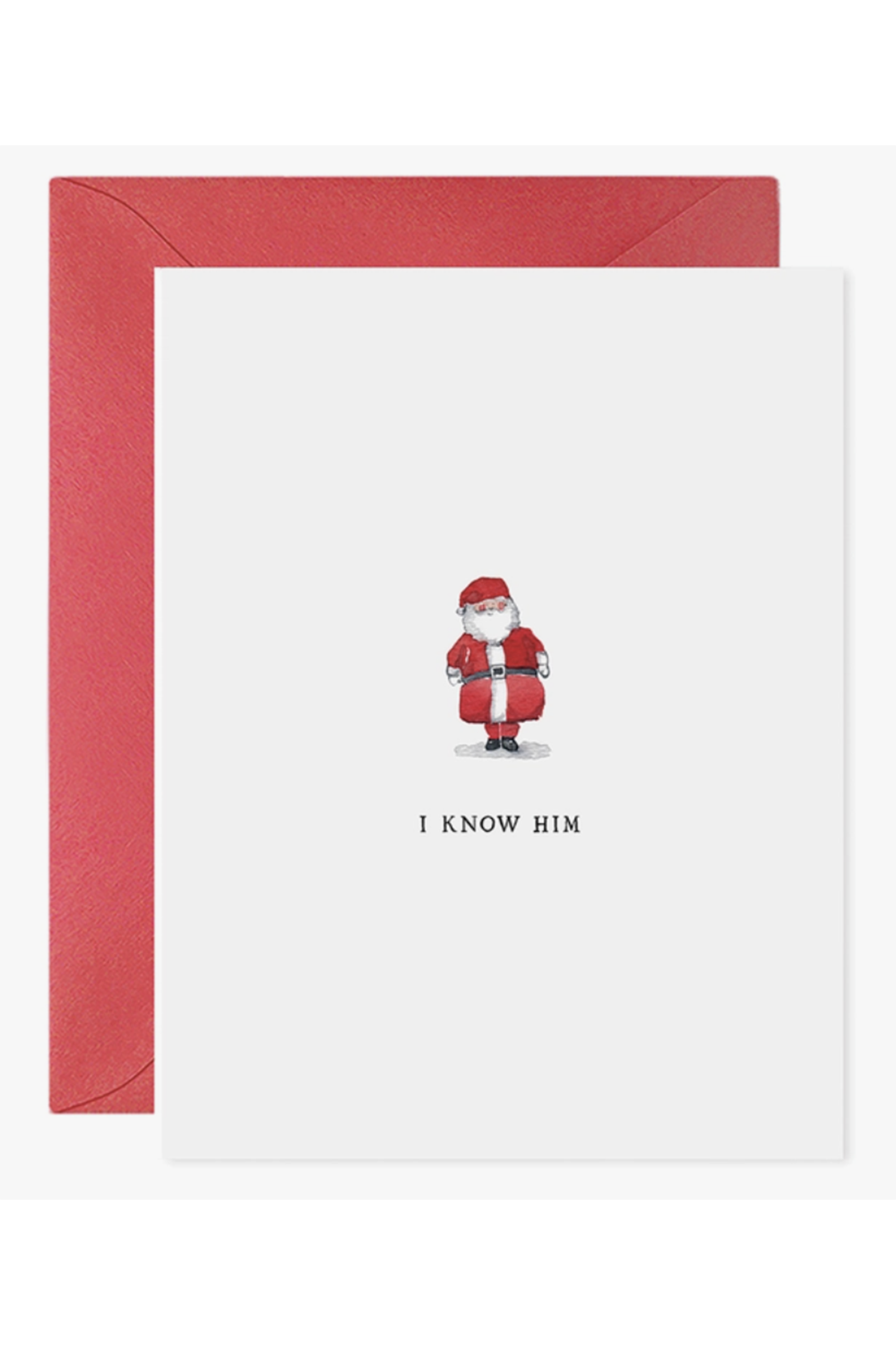 EFRAN Holiday Greeting Card - I Know Him ELF