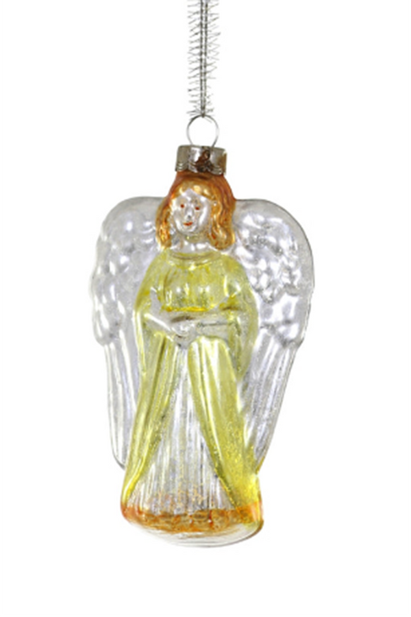 Glass Ornament - Vintage Angel