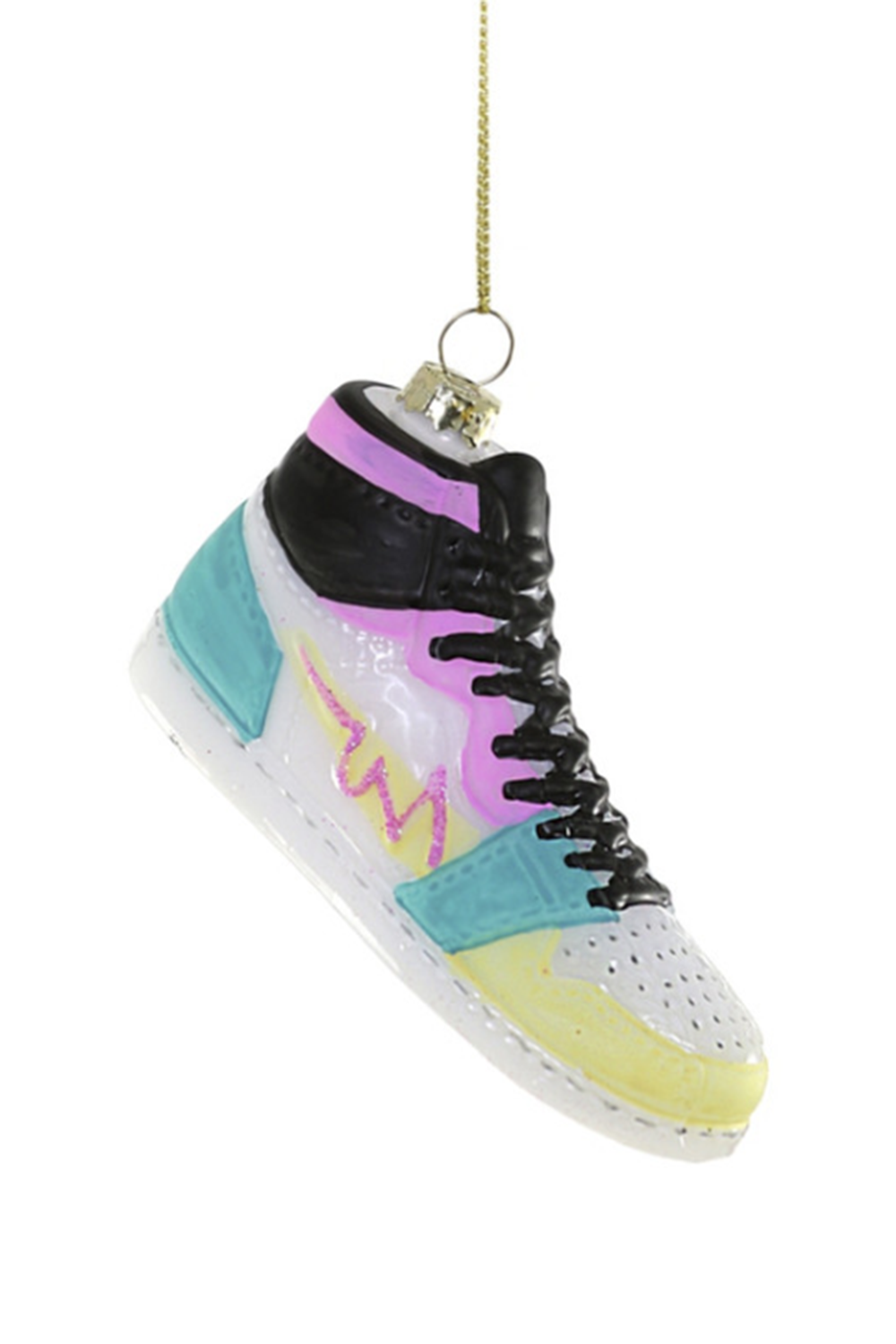 Glass Ornament - High Top Sneaker