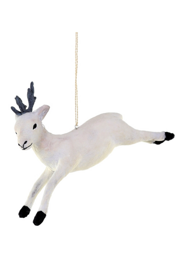 Funky Ornament - Leaping Deer