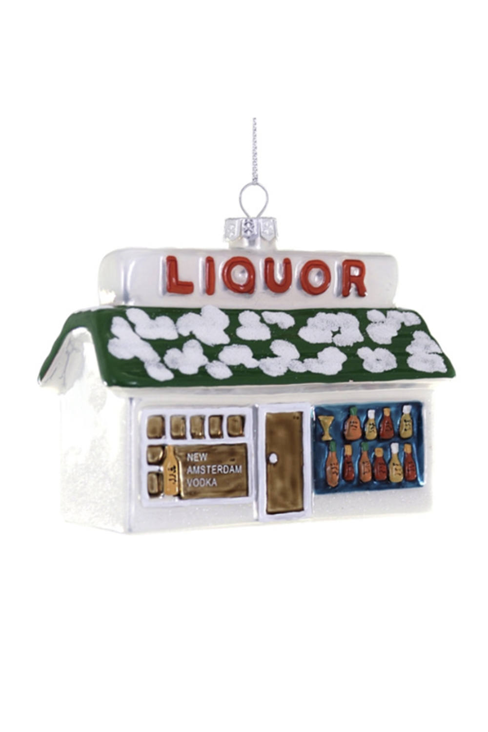 Glass Ornament - Liquor Store