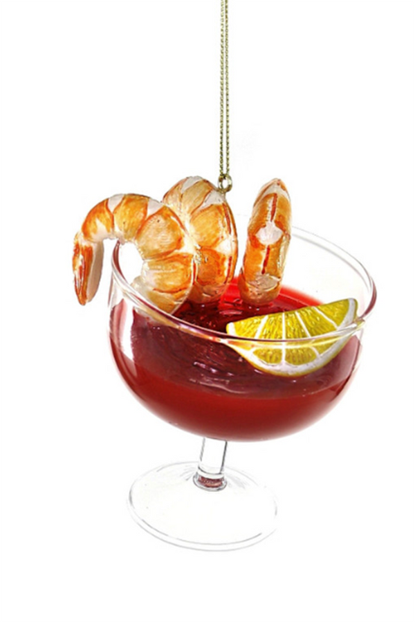 Funky Ornament - Shrimp Cocktail Glass