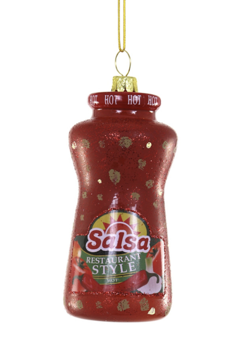 Glass Ornament - Chunky Salsa