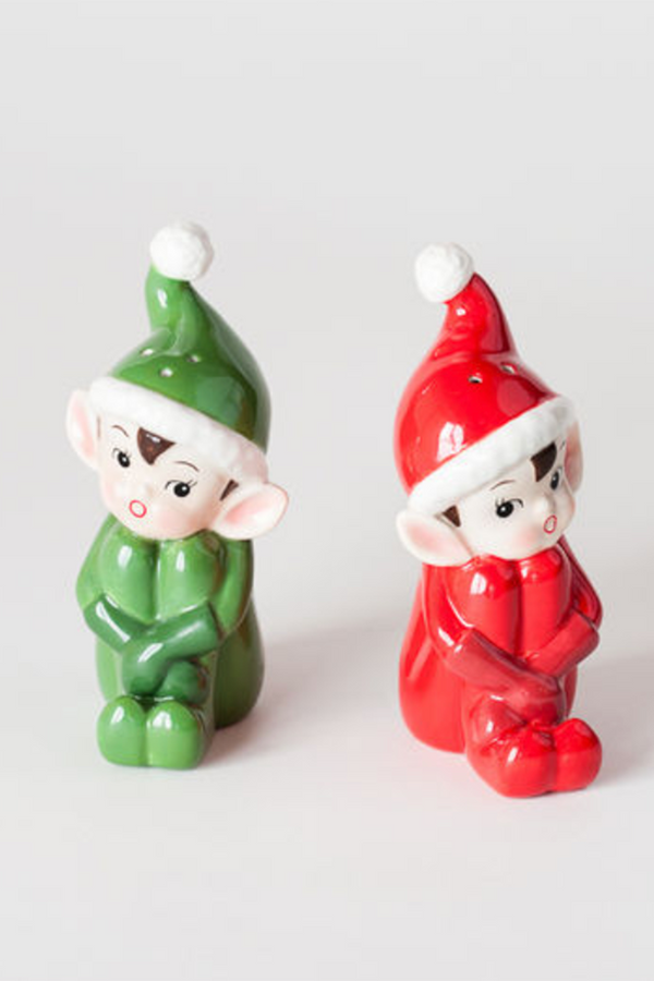 Little Elf Salt & Pepper Shakers