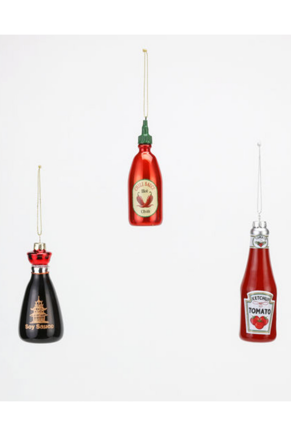 Glass Ornament - Classic Condiment