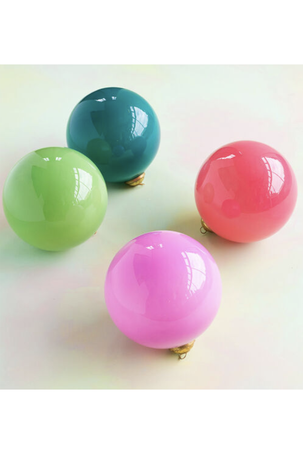 SIDEWALK SALE ITEM - Glass Ornament - Assorted Sugar Plum Ball 12"