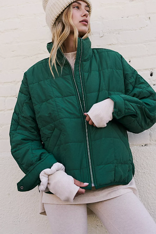 FP Pippa Puffer Jacket - Viridian Green