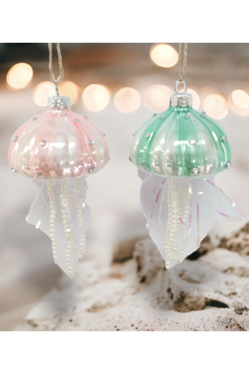 Glass Ornament - DCD Jellyfish