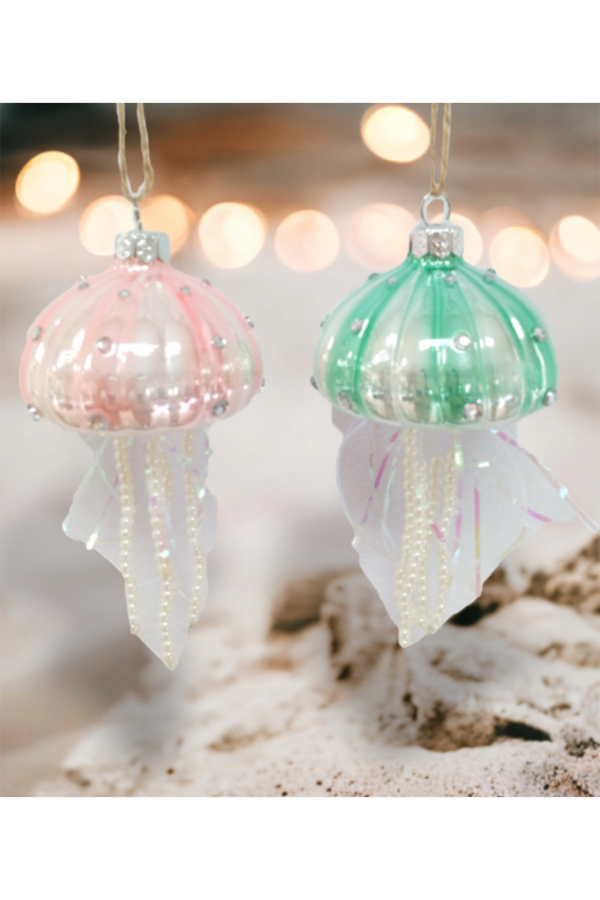 Glass Ornament - DCD Jellyfish