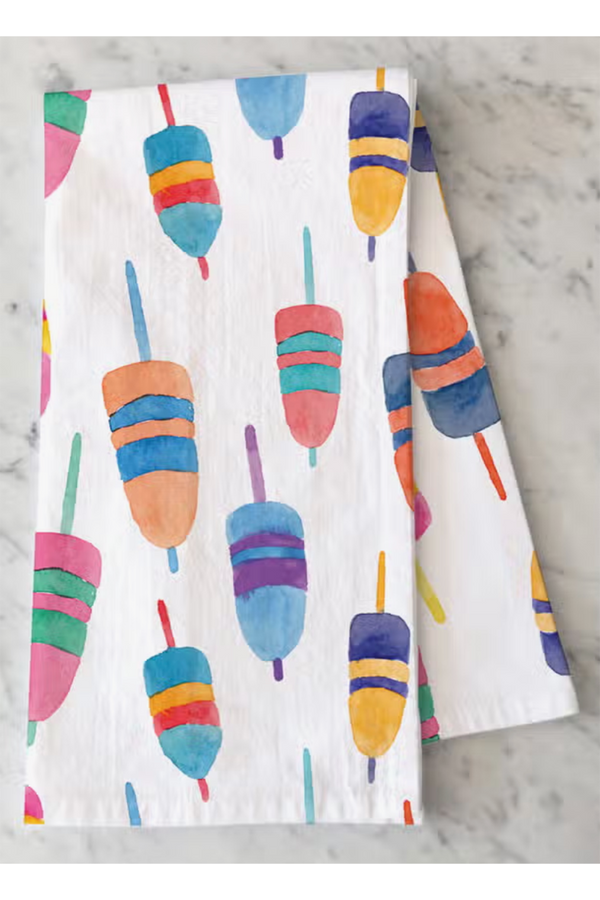 GT Kitchen Towel - Colorful Buoys