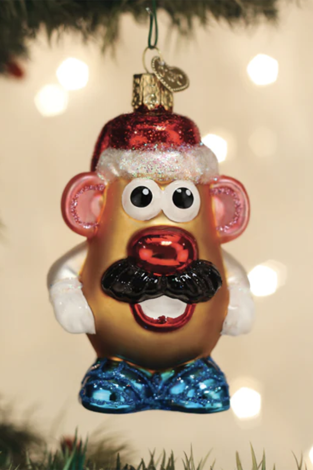 Glass Ornament - Mr. Potato Head