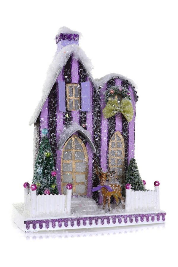 Whimsical Village House - Purple Manor