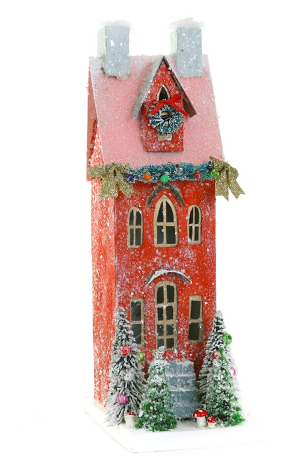 Whimsical Village House - Red Townhouse