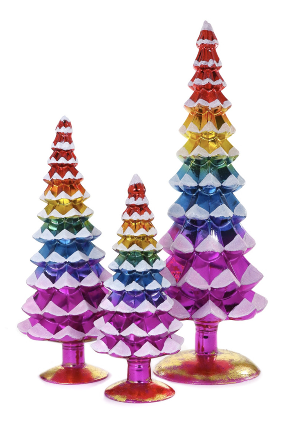 Glass Gradient Tree - Rainbow